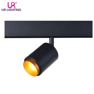 Adjustable Beam Angle Black and Gold Magnetic Track Spot Light 7W C107
