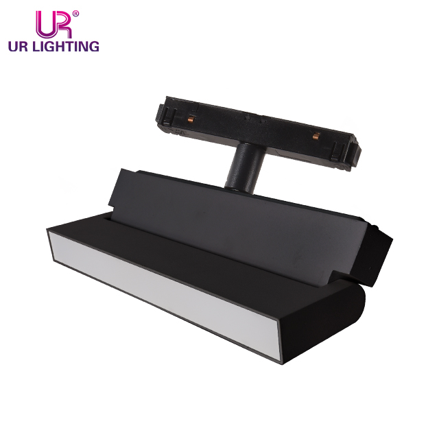 Rotatable Foldable Black Magnetic Track Linear Light 12W A106