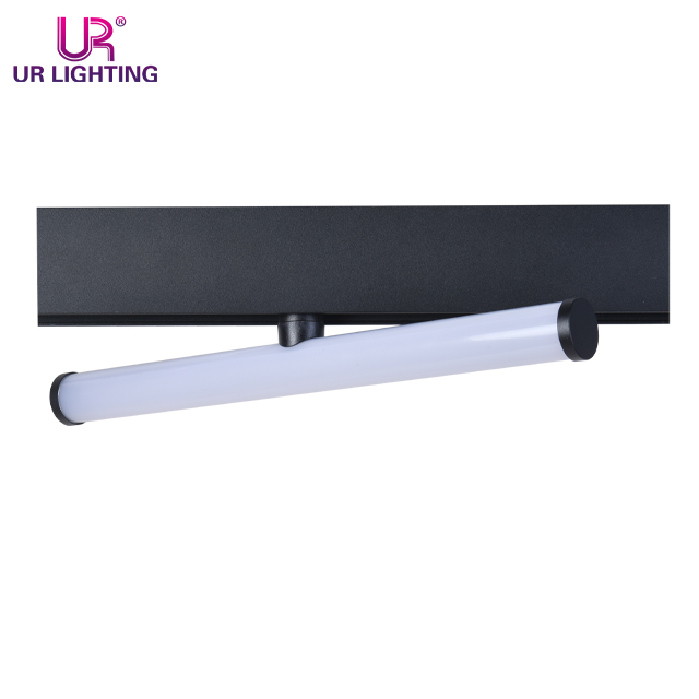 Aluminum Low Voltage Ceiling Black Magnetic Track Linear Light 5W A082